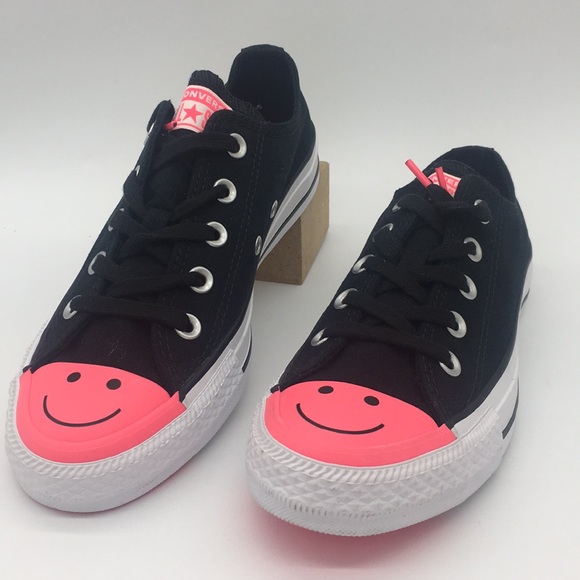 Converse CTAS OX black/racer pink/white - Picture 6 of 8